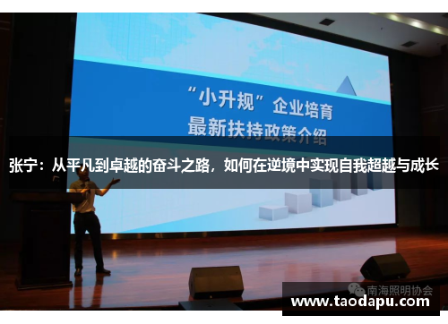 张宁：从平凡到卓越的奋斗之路，如何在逆境中实现自我超越与成长